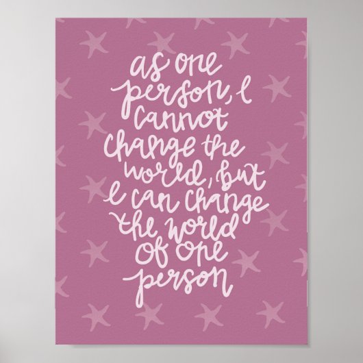 Poster Imprimer une différence (Devant)