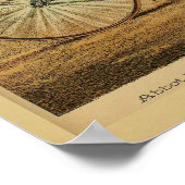 Poster Imprimer Vélocipède publicitaire Vélo Vintage 1893 (Coin)