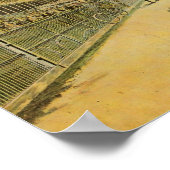 Poster Imprimer vintage 1893 Bicycle Race (Coin)