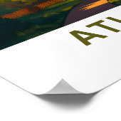 Poster Imprimer Voyage Atlanta Georgia (Coin)