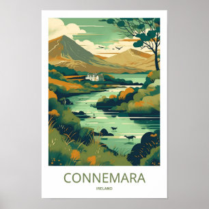Poster Imprimer Voyage Connemara Irlande
