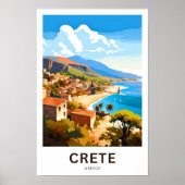 Poster Imprimer Voyage Crète Grèce (Devant)