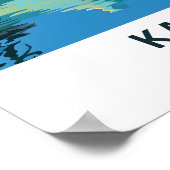 Poster Imprimer voyage de Kandy Sri Lanka (Coin)