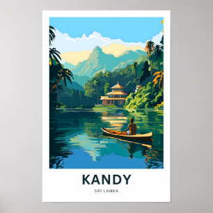 Poster Imprimer voyage de Kandy Sri Lanka