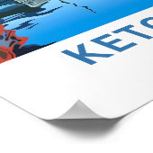 Poster Imprimer voyage de Ketchikan Alaska (Coin)