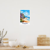 Poster Imprimer voyage de Nassau Bahamas (Cuisine)