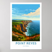 Poster Imprimer voyage de Point Reyes Californie (Devant)