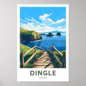 Poster Imprimer voyage Dingle Irlande (Devant)