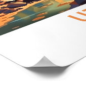 Poster Imprimer voyage États-Unis Utah (Coin)