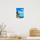 Poster Imprimer Voyage Mono Lake California (Cuisine)