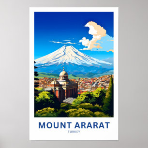 Poster Imprimer Voyage Mont Ararat Turquie