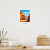 Poster Imprimer voyage Petra Jordan (Cuisine)