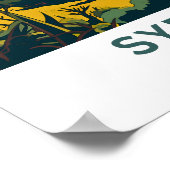 Poster Imprimer Voyages Sydney Australie (Coin)