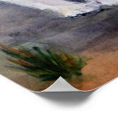 Poster imprimer - Voyageurs - Clumber Spaniel et Cavalier (Coin)