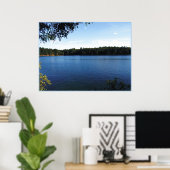 Poster Imprimer Walden Pond (Bureau à domicile)