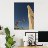 Poster Imprimer Washington Monument (Bureau à domicile)