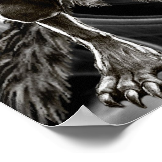 Poster Imprimer Werewolf (Coin)