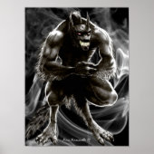 Poster Imprimer Werewolf (Devant)