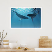 POSTER IMPRIMER WHALE WONDRES (Cuisine)
