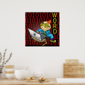 Poster Imprimer "Word"- par Kev Moore (Cuisine)