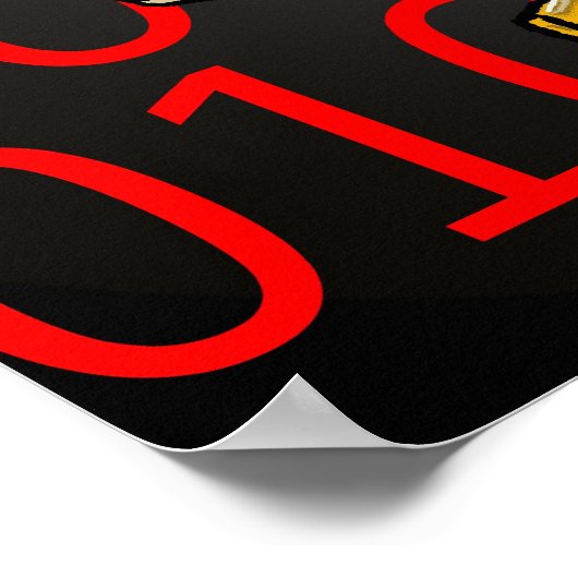 Poster Imprimer "Word"- par Kev Moore (Coin)