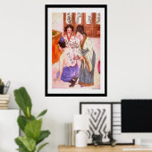 Poster Imprimer Yue Fei (Bureau à domicile)