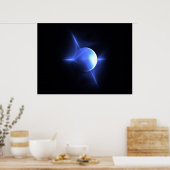 Poster Imprimerie Blue World (Cuisine)