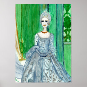 Poster Imprimerie d'archives Reine des fées