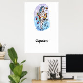 Poster Imprimerie d'art Aquarius (Bureau à domicile)