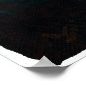 Poster Imprimerie d'art de quatre fruits (Coin)