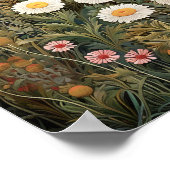 Poster Imprimerie d'art fleur sauvage (Coin)