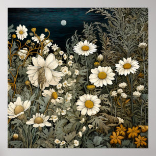 Poster Imprimerie d'art fleur sauvage