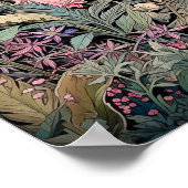 Poster Imprimerie d'art fleur sauvage (Coin)