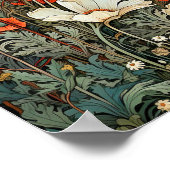 Poster Imprimerie d'art fleur sauvage (Coin)