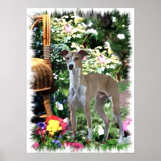Poster Imprimerie d'art Greyhound (Devant)