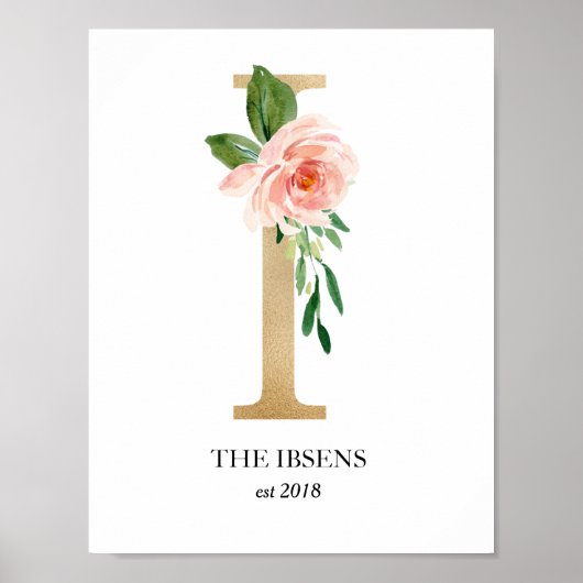 Poster Imprimerie d'art monographique, Lettre I, Mariage, (Devant)