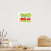 Poster Imprimerie d'art Radish Gnome (Cuisine)