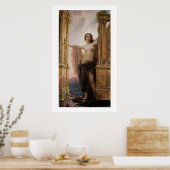 Poster Imprimerie d'art victorien romantique (Cuisine)