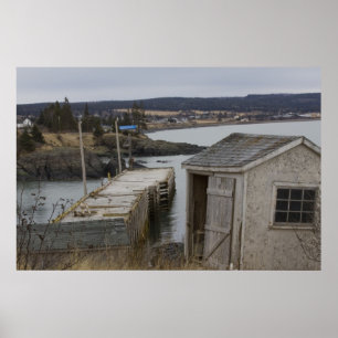 Poster Imprimerie fine d'art de Scott's Bay Wharf