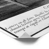 Poster imprimerie française, 1642 (Coin)