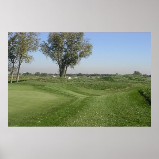 Poster Imprimerie Golf Fairway (Devant)