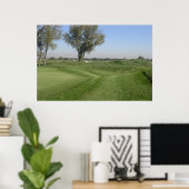 Poster Imprimerie Golf Fairway (Bureau à domicile)