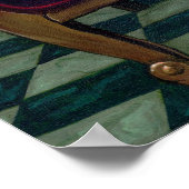 Poster Imprimerie gothique victorienne Scarlet Sofa (Coin)