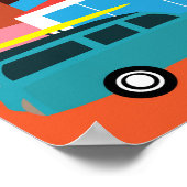 Poster Imprimerie moderne de Californie du milieu du sièc (Coin)