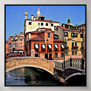 Poster Imprimerie Venise Italie
