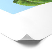 Poster Imprimerie vintage de tournesol (Coin)