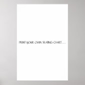 POSTER IMPRIMEZ VOTRE PROPRE GRAPHIQUE DE SIÈGE (Devant)