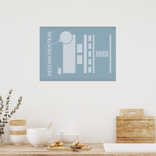 Poster Improv Long Format: Deconstruction (Cuisine)