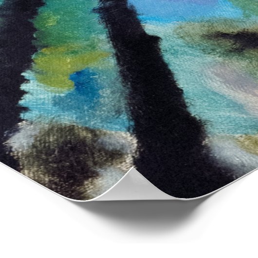 Poster Improvisation 26, aviron par Wassily Kandinsky (Coin)