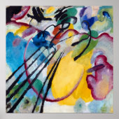 Poster Improvisation 26, aviron par Wassily Kandinsky (Devant)